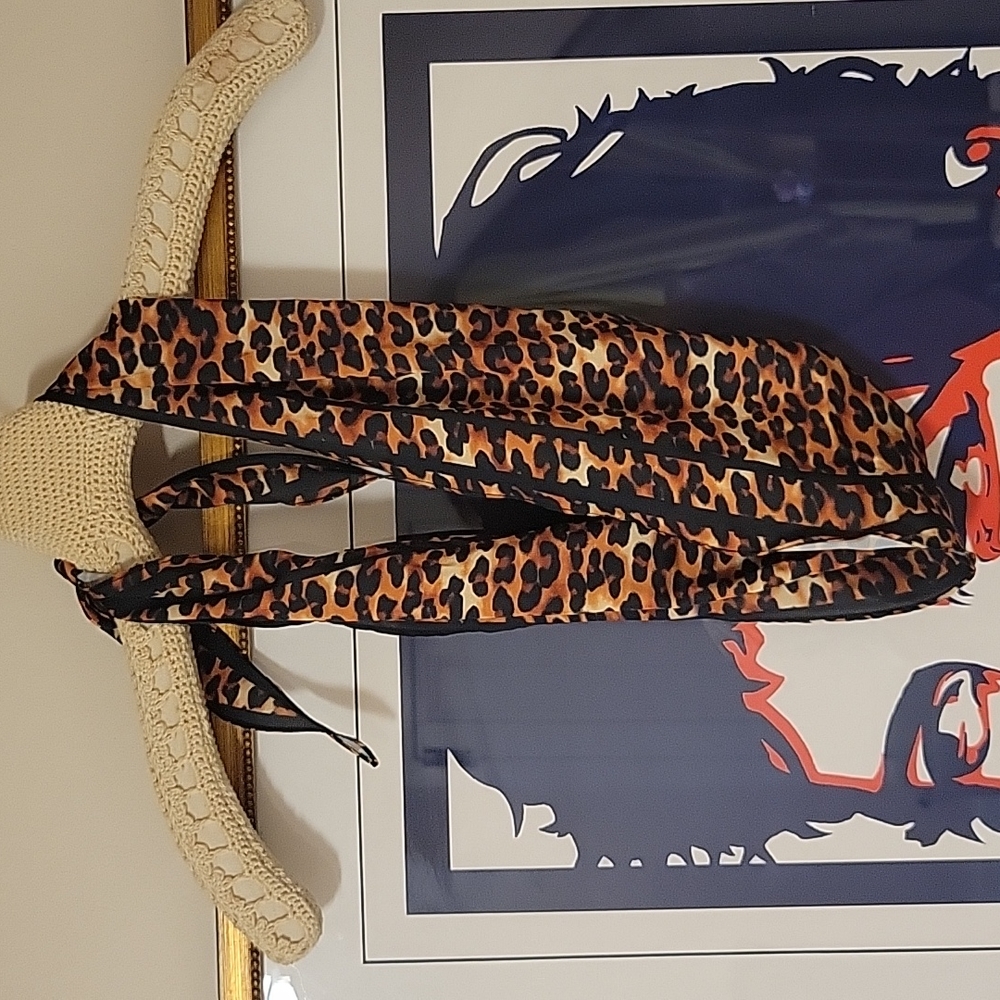 Free People Cheetah Scarf